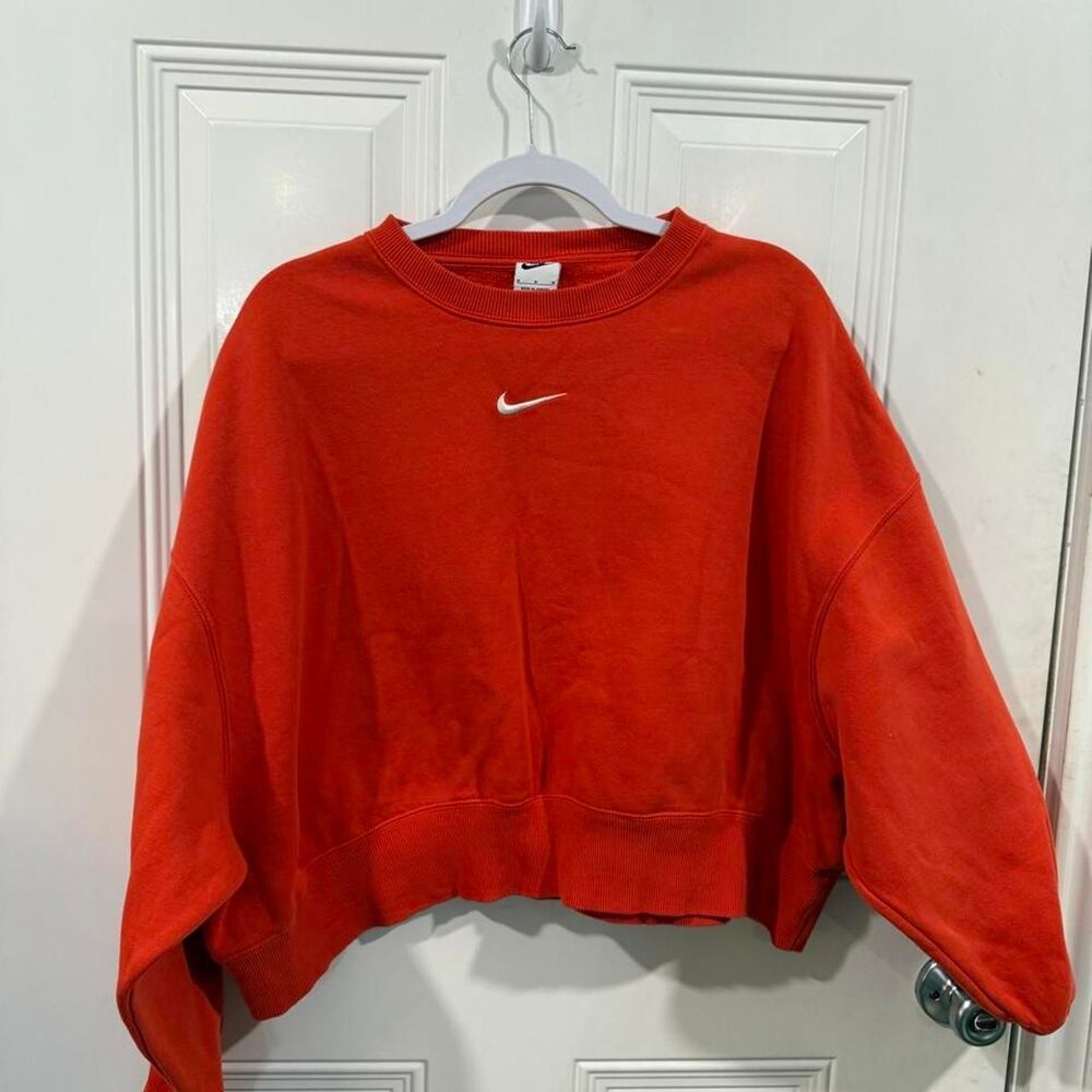 Nike Sportswear Phoenix Fleece Over-Oversized Cropped Crewneck Sweatshirt